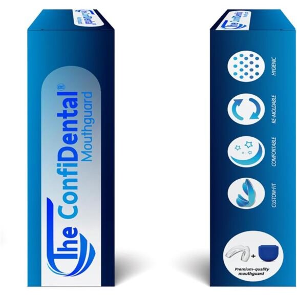 Pack of 3 Moldable Mouth Guard for Teeth Grinding Clenching Bruxism, Sport - Picture 3 of 8